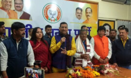 बाबुलाल मरांडी भाजपा पहुंचे कार्यालय