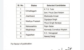 शहज़ादा अनवर बने कांग्रेस के झारखंड के राज्यसभा उम्मीदवार