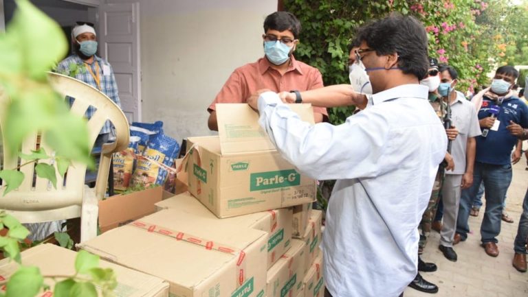 मुख्यमंत्री ने हिंदपीढ़ी के लिए आकस्मिक राहत खाद्यान्न सामग्री वितरण की व्यवस्था की