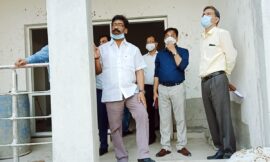 मुख्यमंत्री ने HEC परिसर में निर्माणाधीन JUPMI बिल्डिंग का निरीक्षण किया