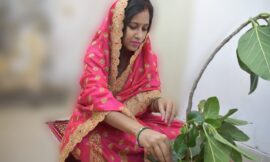 कोरोना काल के बीच सुहागिन महिलाओं ने की वट वृक्ष की पूजा