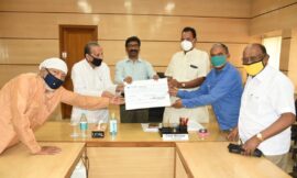 पूर्व विधायक परिषद ने मुख्यमंत्री राहत कोष में दिया 5 लाख 51 हज़ार रुपए