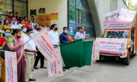 उपायुक्त रांची छवि रंजन ने पोषण जागरूकता रथ रवाना किया