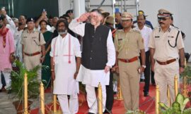 राज्य के मनोनीत राज्यपाल श्री संतोष गंगवार रांची पहुँचे