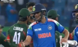 चैंपियंस ट्रॉफी 2025 पर नया विवाद: भारत-बांग्लादेश मैच के दौरान लोगो से गायब था पाकिस्तान का नाम