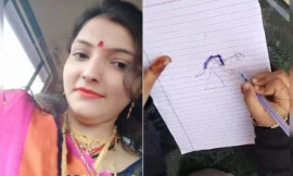 “पापा ने मम्मी को मारा, फिर लटका दिया”: बच्ची की ड्राइंग से आत्महत्या के दावे पर शक