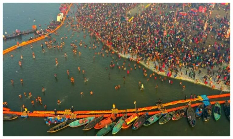 45 करोड़ श्रद्धालुओं ने किया स्नान, माघ पूर्णिमा और शिवरात्रि पर बन सकता है नया रिकॉर्ड
