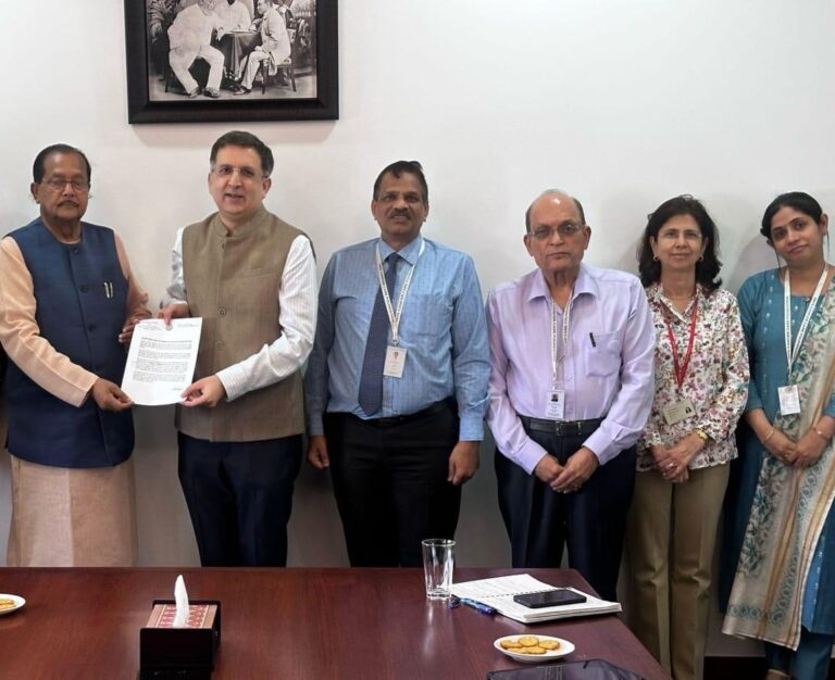 झारखंड में कैंसर देखभाल को सशक्त बनाने के लिए मंत्री श्री राधाकृष्ण किशोर ने Tata Trusts के सीईओ श्री सिद्धार्थ शर्मा से महत्वपूर्ण बैठक की