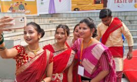 रांची के डॉक्टर श्यामा प्रसाद मुखर्जी विश्वविद्यालय के छात्रों के द्वारा ज़ायका फूड फेस्ट