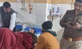 सुल्तानपुर: चलती बाइक में लगी आग, ITBP जवान घायल