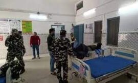 बिजली के पोल की चपेट में आकर एसएसबी जवान गंभीर रूप से घायल