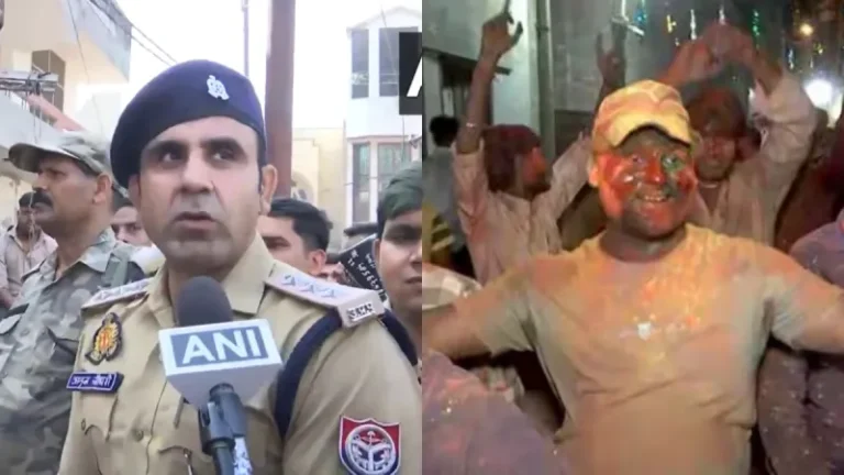 संभल में धूमधाम से मना होली का त्योहार, सुरक्षा व्यवस्था चाक-चौबंद