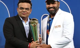 चैंपियंस ट्रॉफी 2025 फाइनल की पुरस्कार वितरण समारोह पर विवाद, पाकिस्तानी दिग्गज ने पूछा – “क्यों नहीं…”