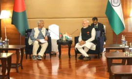 बिम्सटेक शिखर सम्मेलन में पीएम मोदी और बांग्लादेश के मोहम्मद यूनुस की पहली मुलाकात