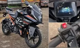 केटीएम RC 200 को मिला नया TFT कलर डिस्प्ले और स्विचगियर अपडेट