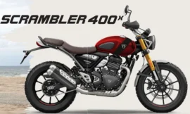Triumph Scrambler 400X को मिला नया पेंट स्कीम, देखें तस्वीरें