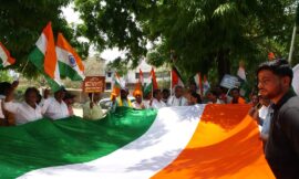 ऑपरेशन सिंदूर के सफलता को लेकर भारतीय सेवा के सम्मान में तिरंगा यात्रा