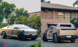भारत में लॉन्च से पहले गुजरात पहुँचा देश का पहला Tesla Cybertruck, देखिए डिटेल्स