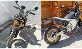 लद्दाख में इलेक्ट्रिक रॉयल एनफील्ड हिमालयन ADV का परीक्षण करते देखा गया