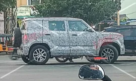 नई-जेन महिंद्रा बोलेरो में मिलेगी स्वतंत्र रियर सस्पेंशन: तस्वीरें