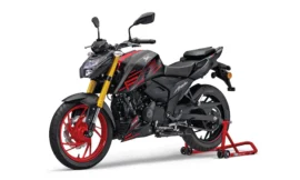 2025 TVS अपाचे RTR 200 4V भारत में लॉन्च; कीमतें 1.54 लाख रुपये से शुरू