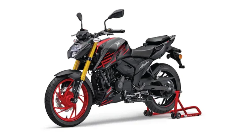 Read more about the article 2025 TVS अपाचे RTR 200 4V भारत में लॉन्च; कीमतें 1.54 लाख रुपये से शुरू